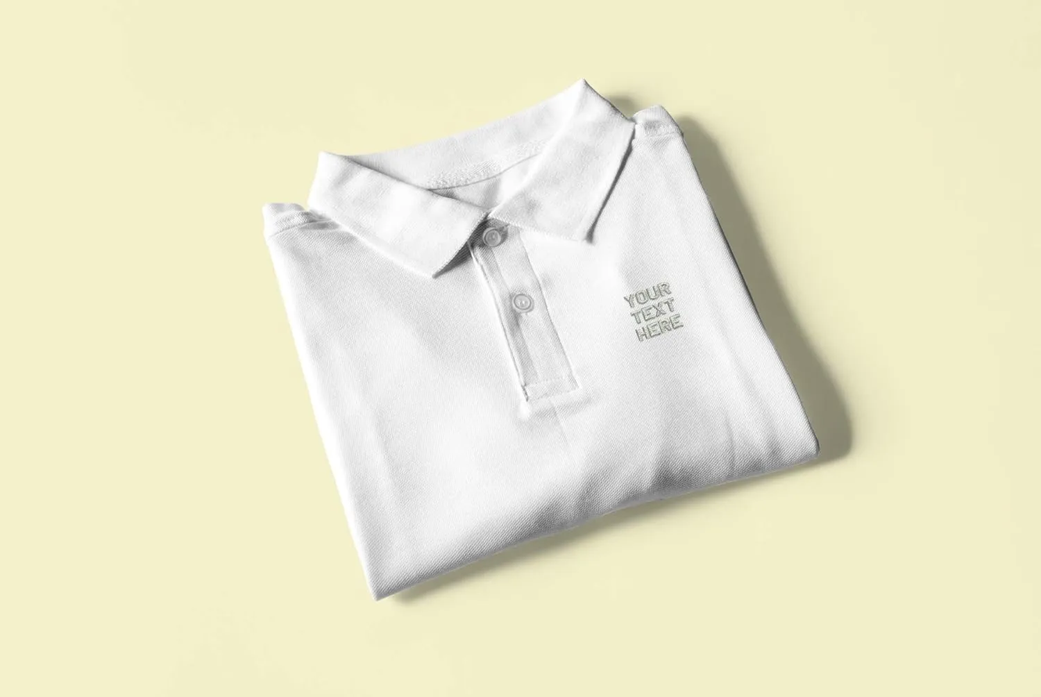 ALLNTRENDS Men's Polo T Shirt Custom Text Embroidered Polo for Men Personalized Tshirt Your Own Design