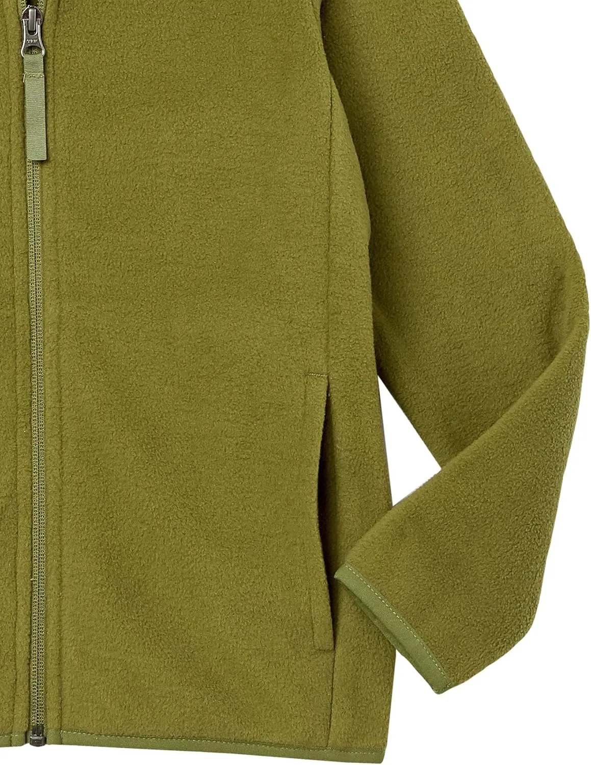 Amazon Essentials Boys and Toddlers' Polar Fleece Full-Zip Hooded Jacket