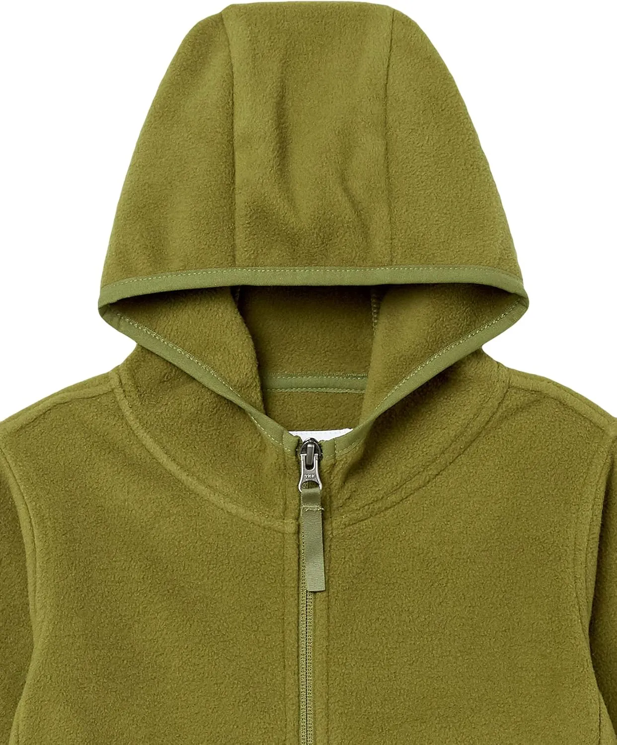 Amazon Essentials Boys and Toddlers' Polar Fleece Full-Zip Hooded Jacket