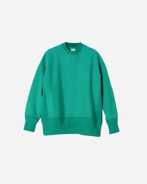 CREW NECK SWEATSHIRT -Milena- .06【TURQUOISE】