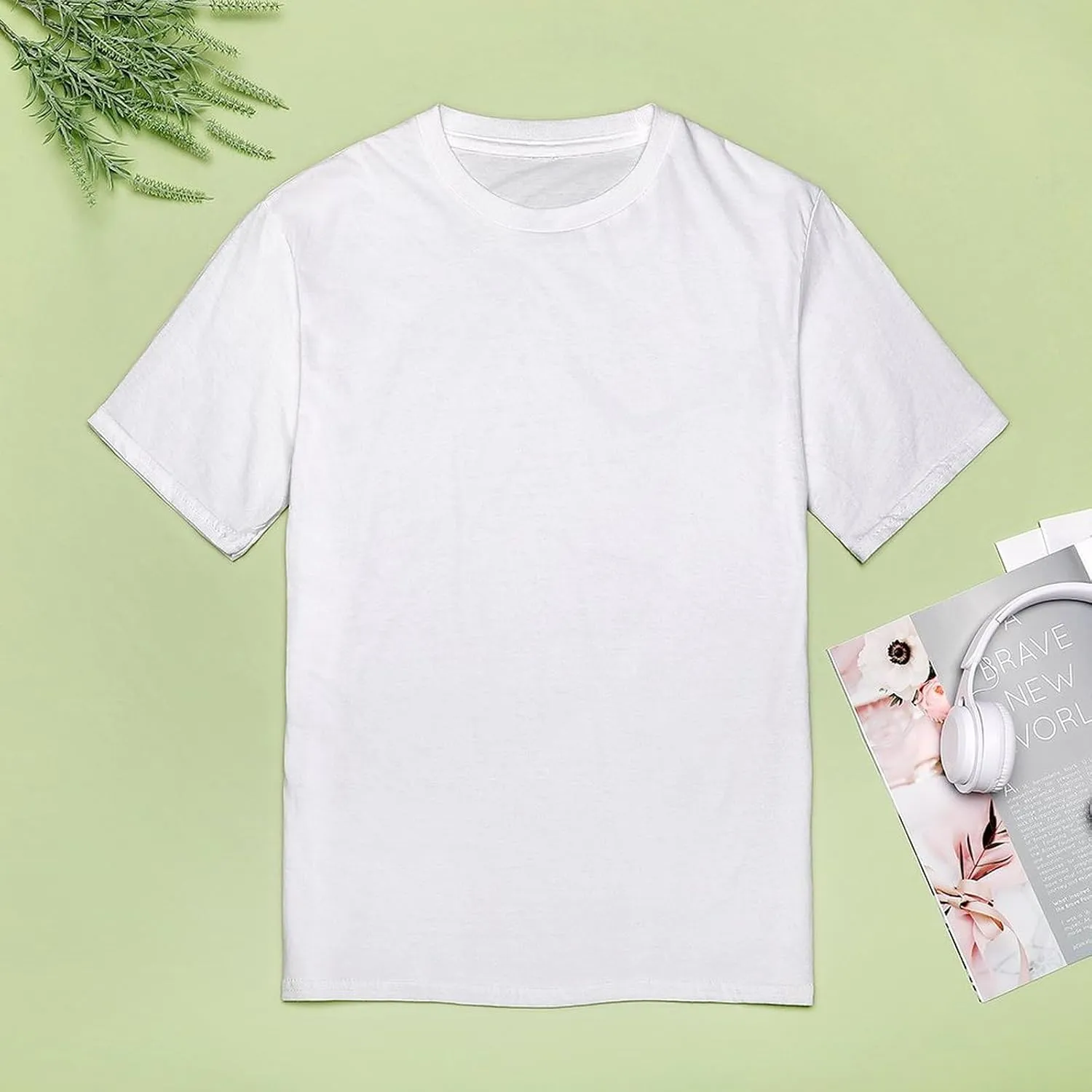 Custom T Shirts Design Your Own Photo Text Logo, Personalized Double-Sided Printed Woman Crewneck Tee