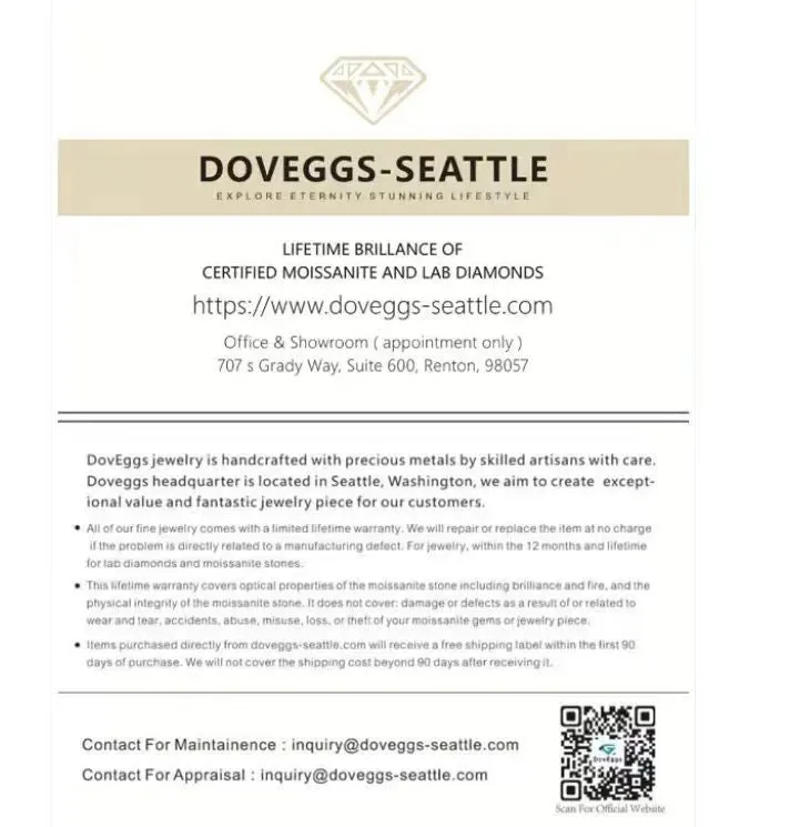 Doveggs asscher eternity bezel moissanite wedding band-3.7mm band width