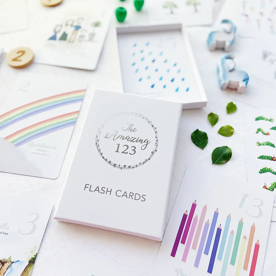 Flash Cards - The Amazing 123