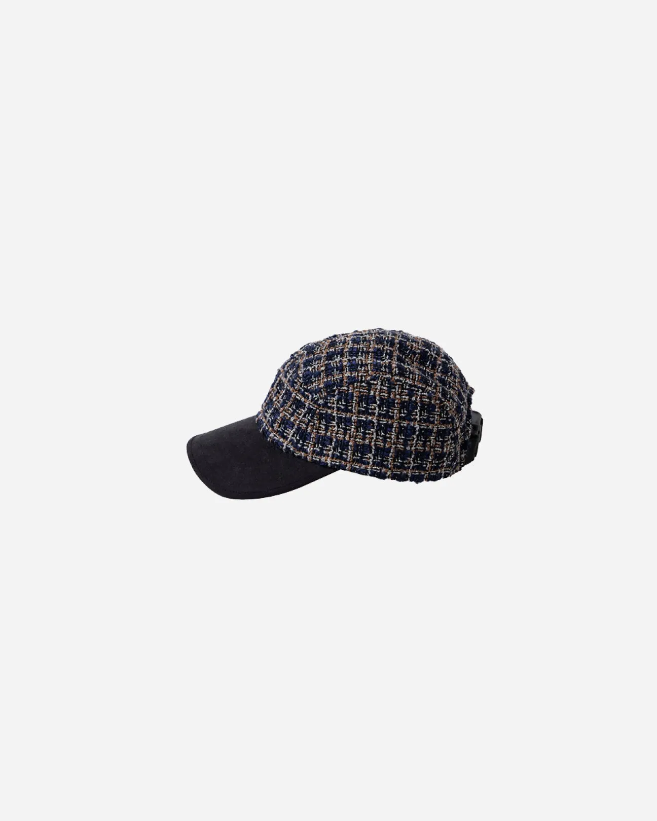 GLITTERY TWEED JET CAP .07【BLUE】