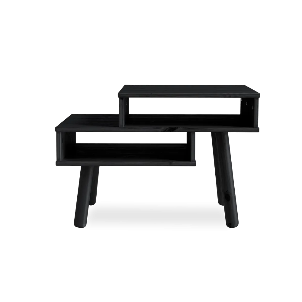 HAKO Black Bedside Table 60CM