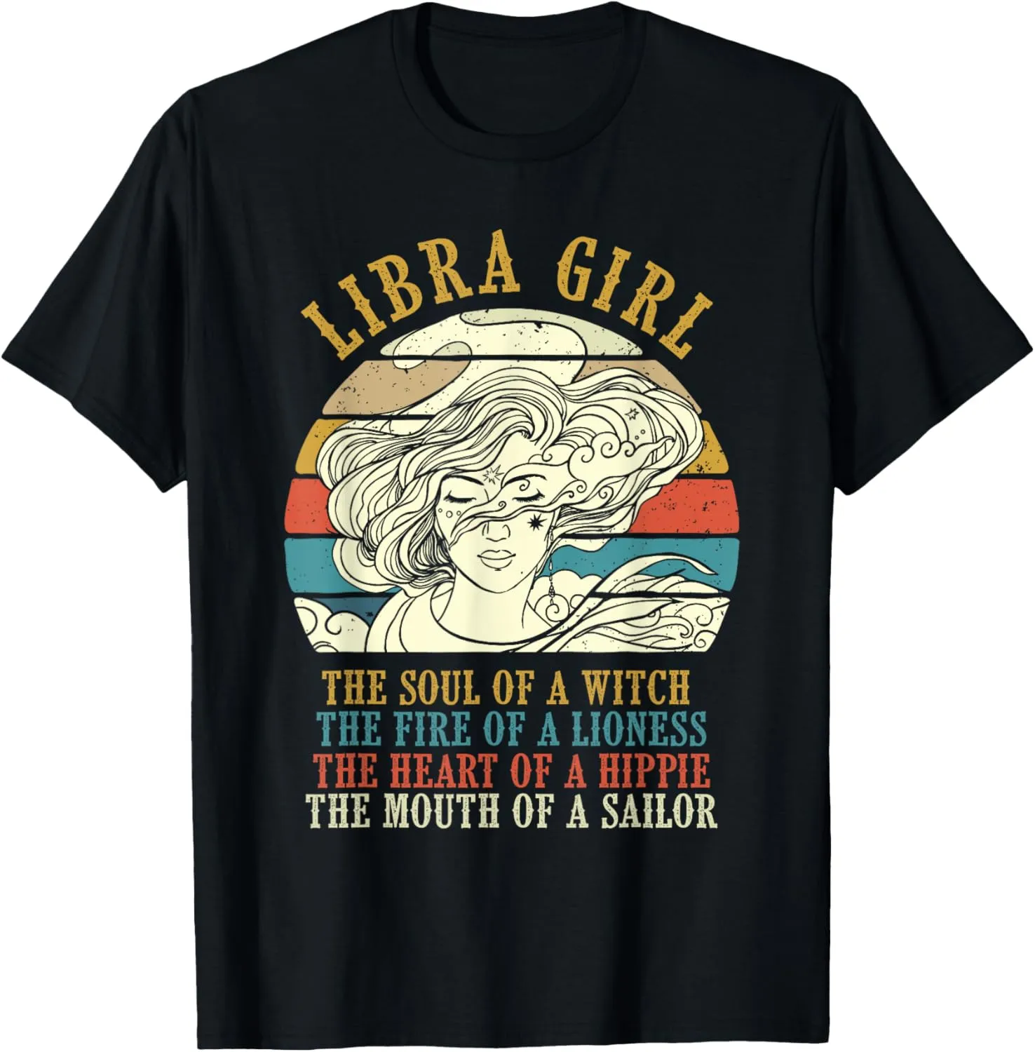 Libra Girl - Astrology Astrologer Horoscope Zodiac Sign T-Shirt