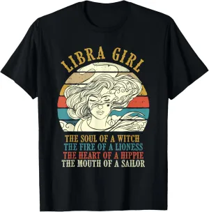 Libra Girl - Astrology Astrologer Horoscope Zodiac Sign T-Shirt