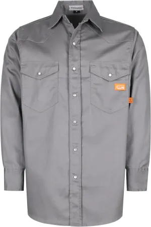 Titicaca FR Shirts Flame Resistant Men's Cotton 6.5oz Lightweight Uniform Welding Shirt