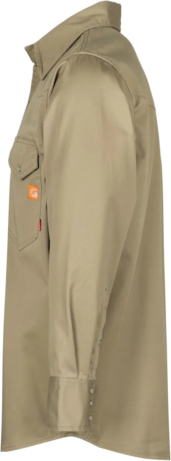 Titicaca FR Shirts Flame Resistant Men's Cotton 6.5oz Lightweight Uniform Welding Shirt