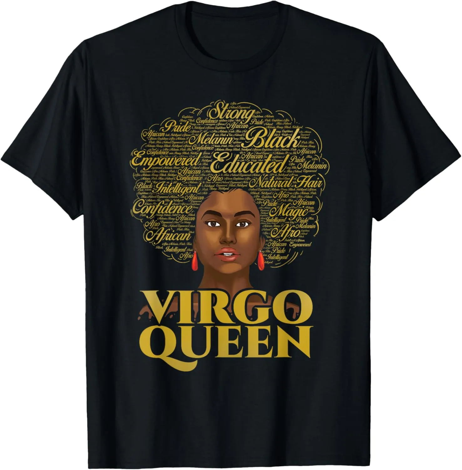 Virgo Queen - Astrology Horoscope Birthday Zodiac Sign T-Shirt
