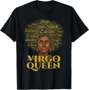 Virgo Queen - Astrology Horoscope Birthday Zodiac Sign T-Shirt